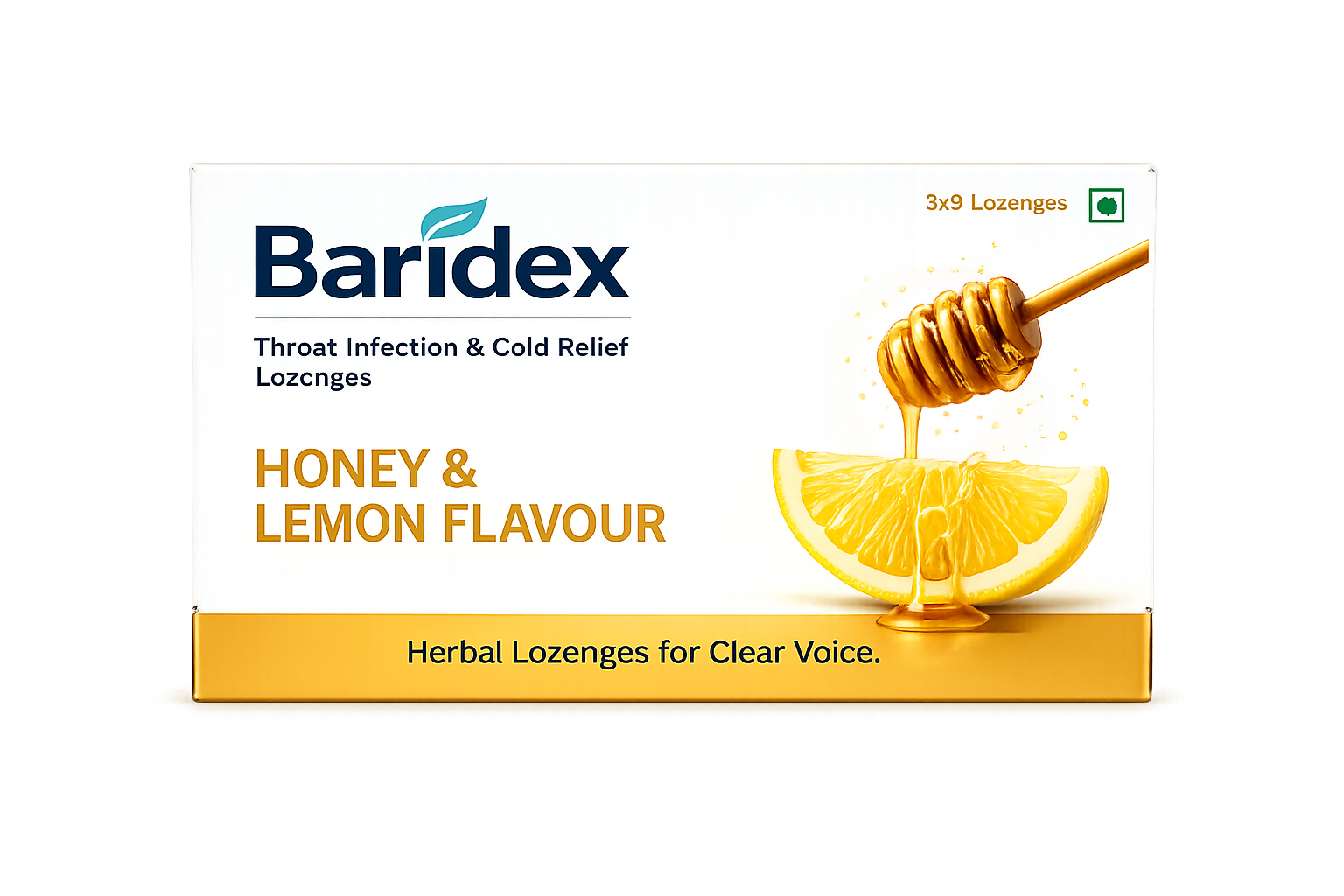 Baridex™ Herbal Lozenges – Throat Infection & Cold Relief
