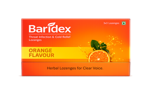 Baridex™ Herbal Lozenges – Throat Infection & Cold Relief