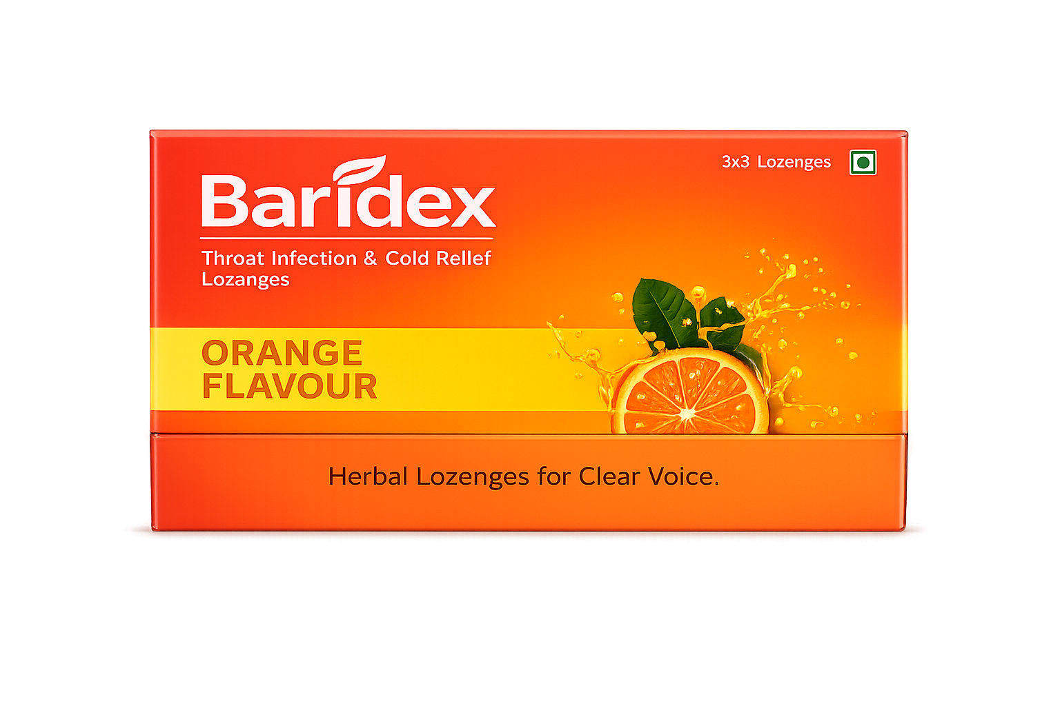 Baridex™ Herbal Lozenges – Throat Infection & Cold Relief